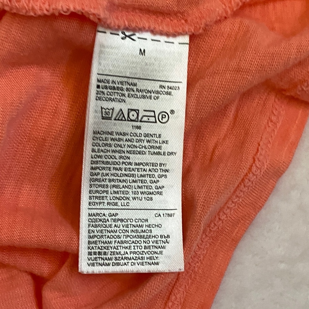 GAP Coral Ruffle Tank Top - Picture 5 of 5